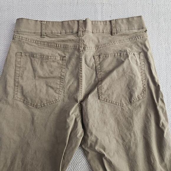 Member's Mark Mason Chino Men's W34xL32 Green Stretch Style M721480 5 Pocket - Picture 8 of 16